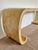 1970’s Karl Springer Attributed Lacquered Goatskin Console Table For Sale - Image 9 of 16