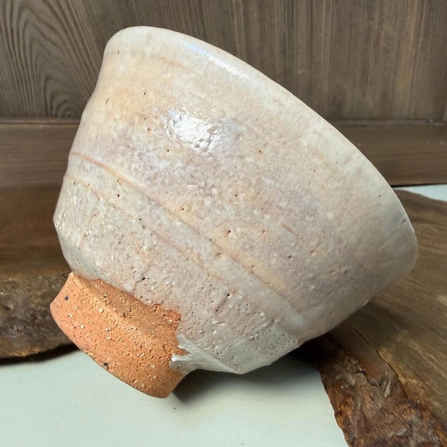 Japanese Matcha Chawan in Ido Form, Wood-Ash Glaze, 1970s For Sale - Image 11 of 13