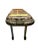 Tribal Late 20th Century Tibetan Tiger Console Table, Hand-Carved & Painted Wood, Safari, 59"w For Sale - Image 3 of 10