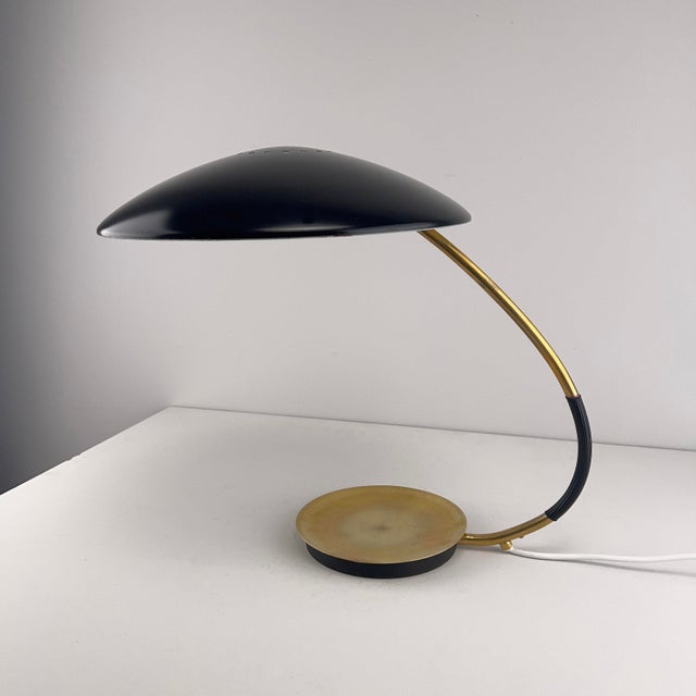 Christian Dell Desk Lamp Model 6787 by Christian Dell for Kaiser Leuchten, Germany, 1950s For Sale - Image 4 of 12