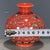Vintage Chinese Coral Ground Famille Rose "Lotus Scroll" Miniature Vase, Qianlong Mark For Sale In Los Angeles - Image 6 of 9