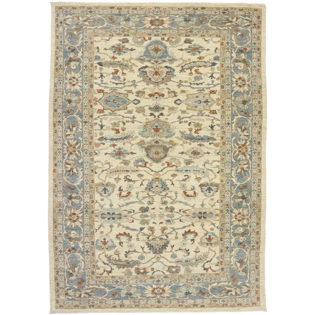 Persian Sultanabad Rug - 10'00 X 14'03 For Sale - Image 9 of 9