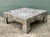Taupe Vintage Boho Emperador Marble Coffee Table For Sale - Image 8 of 12