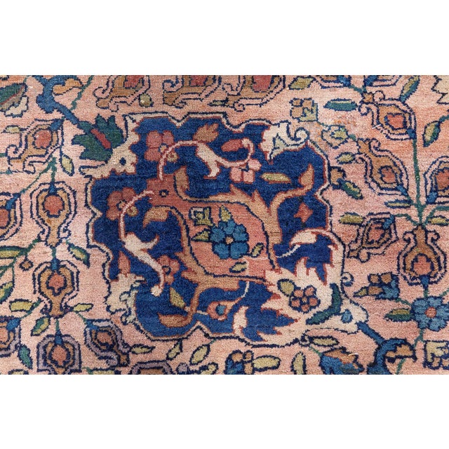 Antique Persian Kirman Rug For Sale In New York - Image 6 of 6
