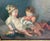 A Fine large and wonderful rendition of “Putti and two doves” . After Francois Boucher ( French - 1703-1770 ). It’s a...