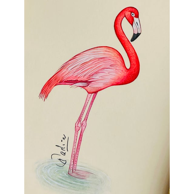 Hand-painted entirely by our master artists with the most delicate line work and luminous layers of pink, she brings just...