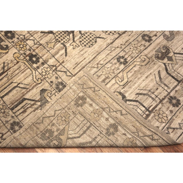 Nazmiyal Collection Large Contemporary Decorative Area Rug For Sale - Image 4 of 7