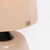2000 - 2009 Italian Murano Glass Table Lamps in Blush Pink with Brass Details, 2000, Set of 2 For Sale - Image 5 of 8