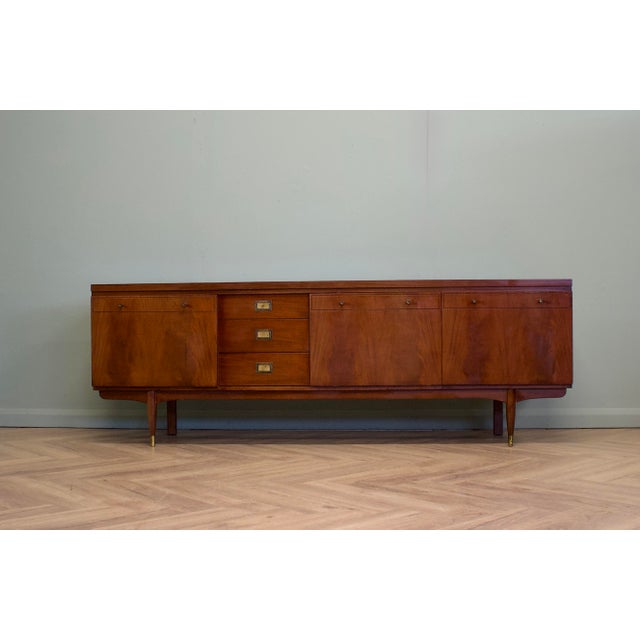 Mid-Century Modern Veneer Sideboard from Greaves & Thomas, 1960s For Sale - Image 3 of 14