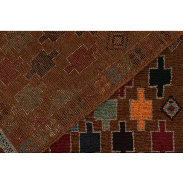 Textile Rug & Kilim’s Baluch Tribal Rug With Colorful Geometric Patterns For Sale - Image 7 of 7