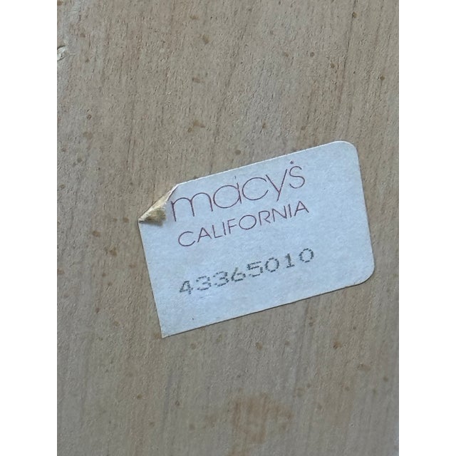 Queen Size Macys Pine Wood Sleigh Bed For Sale - Image 12 of 12