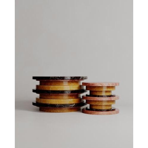Stacked Silhouette Sun Coffee Tables by Esther Knopfler, Set of 2 For Sale - Image 4 of 7