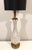 Large 1950s Murano Aventurine Fluted Glass Table Lamp For Sale - Image 11 of 11