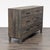 This Crown Mark dresser features a stylish rustic wood finish and six spacious drawers with modern black handles. Its...