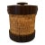 Vintage Cork and Vinyl Ice Bucket For Sale
