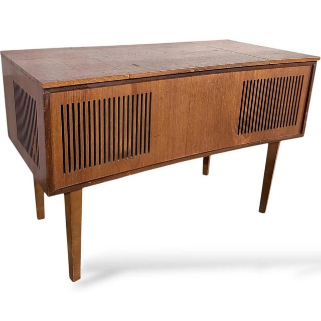 Mid-Century Modern Radiogram Sideboard For Sale - Image 5 of 9