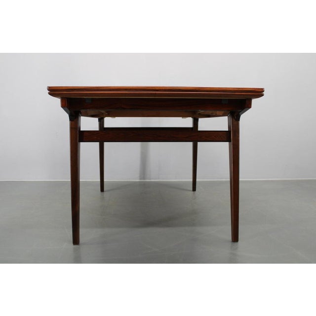 Mid-Century Danish Extendable Dining Table, Denmark, 1960s For Sale - Image 13 of 18