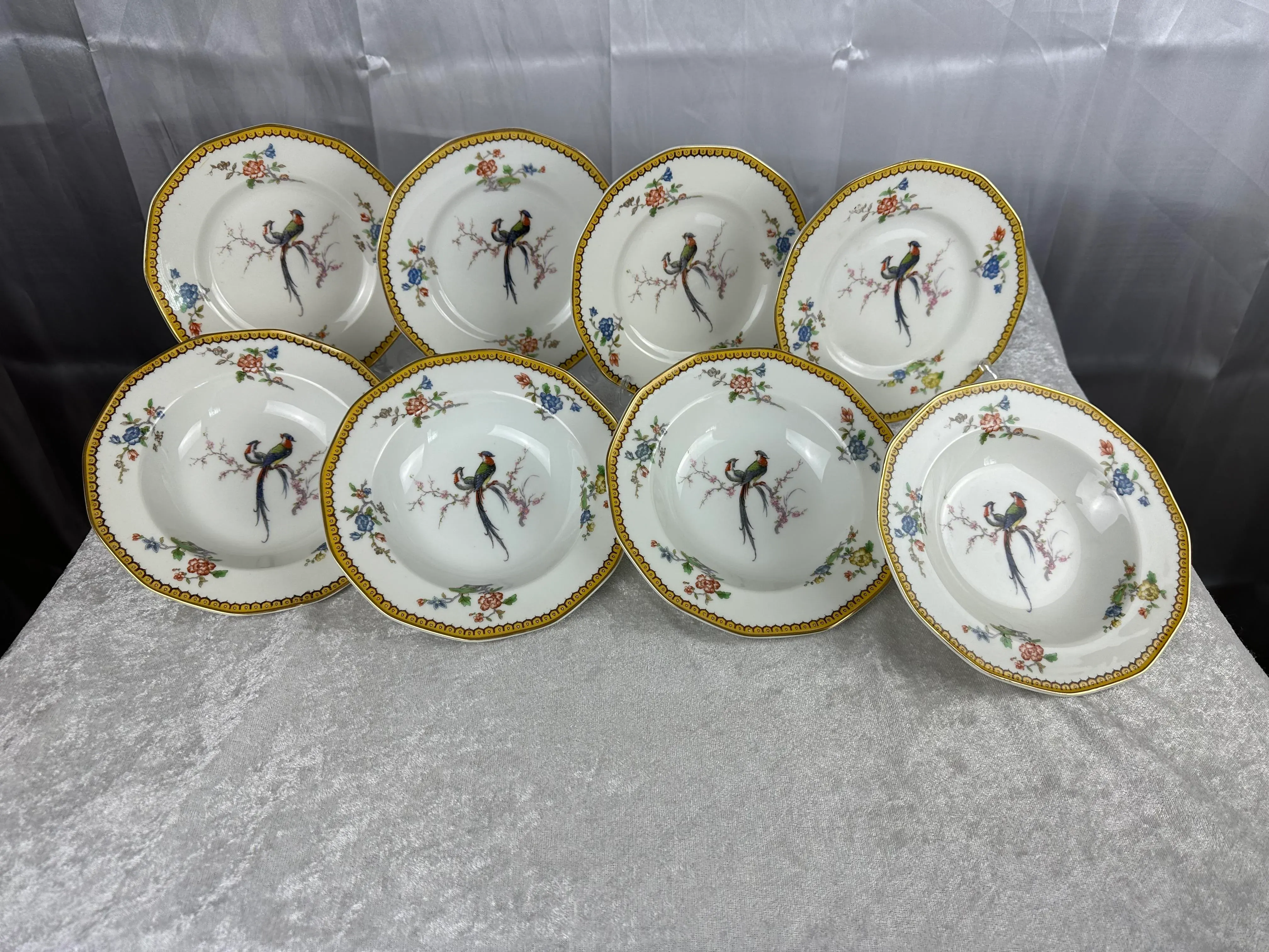 1920s Limoges 'Eden' by Theodore Haviland Bird of Paradise