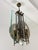 Six-Light Chandelier in Brass and Nile Green Murano Glass, 1960s For Sale - Image 14 of 14