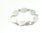 Metal Late 20th Century Mexican Turquoise Sterling Silver Link Bracelet For Sale - Image 7 of 14
