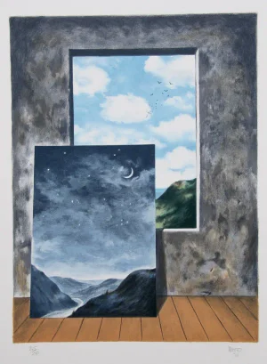 Michael Hasted, "Random Selection #2," Lithograph
