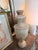 Vintage-handmade wood turned urns.