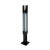 Metal Mid-Century Modern Black Signal Column Floor Lamps by Serge Mouille, Set of 3 For Sale - Image 7 of 13