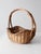 Vintage Willow Gathering Basket For Sale - Image 11 of 12