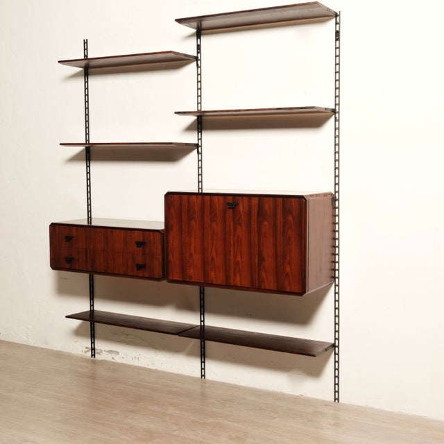Scandinavian Style Bookcase, 1960s For Sale - Image 4 of 18