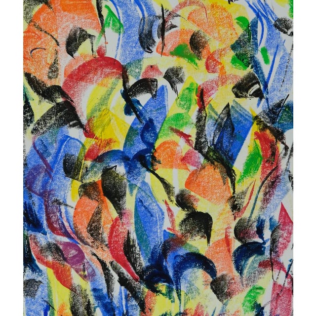 Modern Françoise Galle, Sunrise, Pastel For Sale - Image 3 of 7