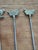 2010s Vintage Mid-Century Brass Farm Animal Finial BBQ Shish Kebab Skewers Set of 8 For Sale - Image 5 of 7