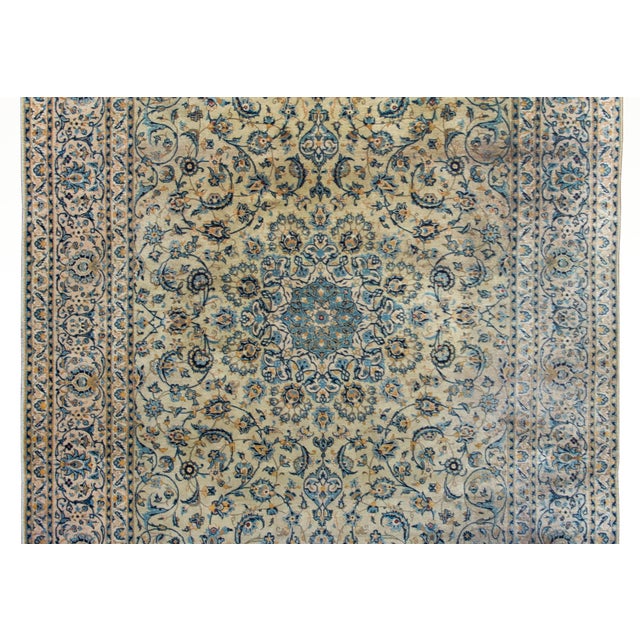 Early 20th Century Persian Kashan Rug For Sale In Chicago - Image 6 of 14