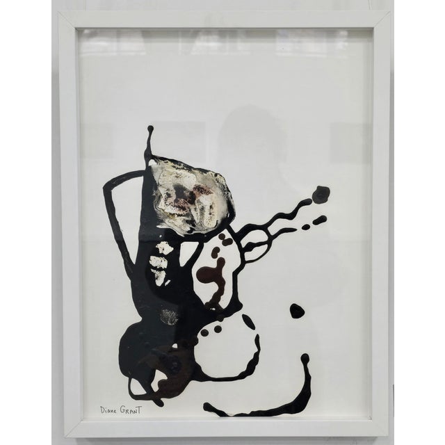 Framed Abstract Figurative Original Oil Painting For Sale - Image 6 of 6