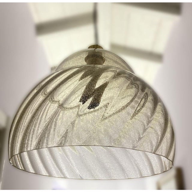 Murano Glass Chandelier in Amber Color from Mazzega, 1970s For Sale - Image 3 of 17