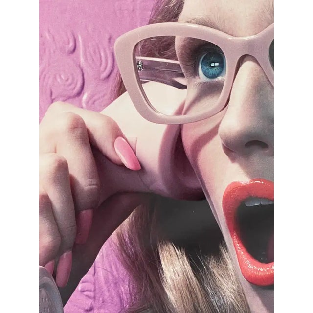 2010s Miles Eldrige Virgin Mary. Supermarkets. Popcorn Pop Art Poster, Signed & Framed 2011 For Sale - Image 5 of 14