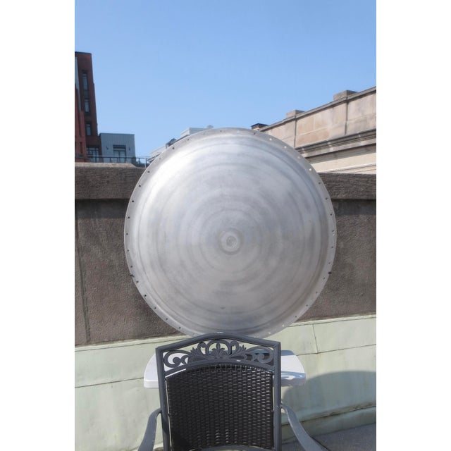 Sculpture Aluminum Disk 40" For Sale In New York - Image 6 of 12