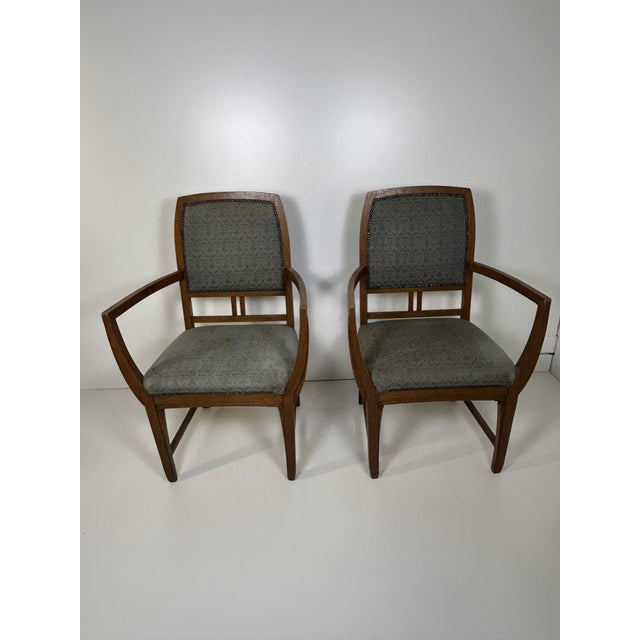 Art Nouveau Armchairs, 1890s, Set of 2 For Sale - Image 9 of 9