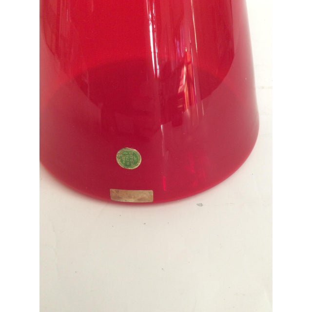 Murano Glass Vase by Gino Vistosi, Italy, 1960s For Sale - Image 9 of 10