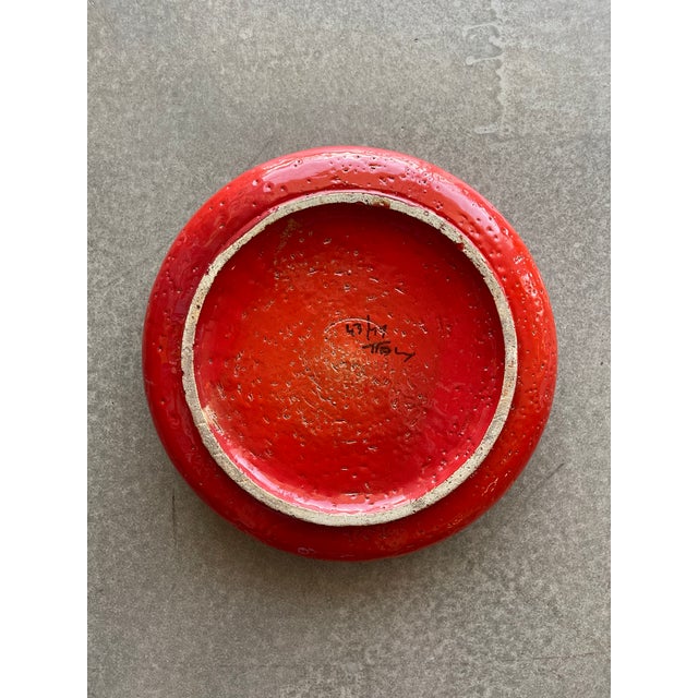Large 1960s Aldo Londi Bitossi Italy Rosenthal Netter Ceramic Cigar Ashtray Catchall For Sale In Las Vegas - Image 6 of 10