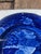 Antique Enoch Wood & Sons flow blue transfer-ware "Trenton Falls" plate, c. 1835. On the reverse, clearly stamped WOOD,...