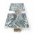 1980s Postmodern Green Figured Marble Pedestal Side Tables, Pair For Sale - Image 12 of 18