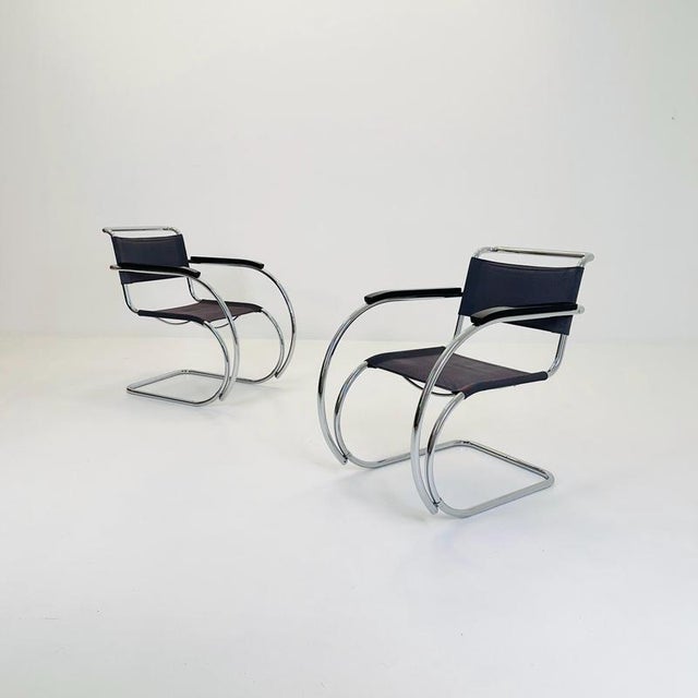 S533 MR20 Chair by Ludwig Mies Van Der Rohe for Thonet, 1980s For Sale - Image 9 of 18