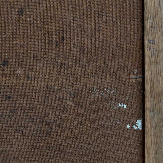 Lita, Large Abstract Composition, 1980s, Oil on Board For Sale - Image 10 of 11