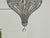 Glass 1920s French Four-Light Chandelier with Faceted Crystals and Beaded Strands For Sale - Image 7 of 12