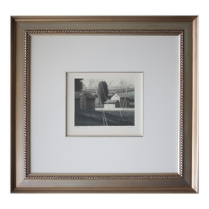 Late 20th Century Robert Kipniss Limited Edition Color Lithograph Titled "April Leaves" Signed Numbered