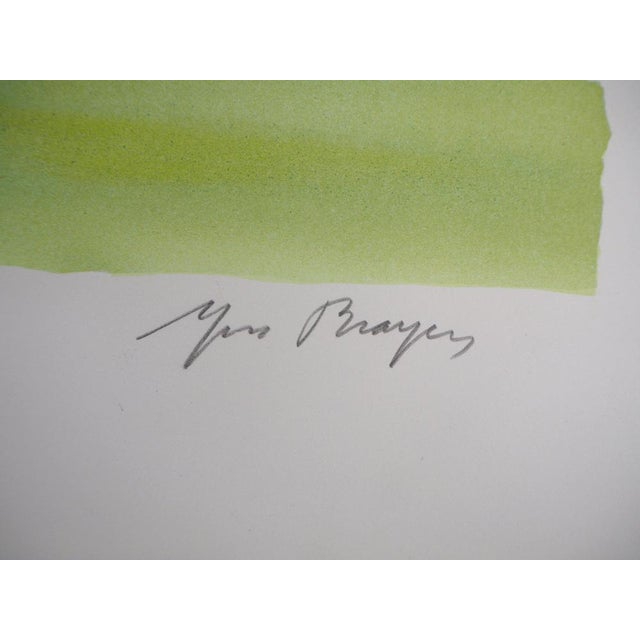 Yves Brayer, Course d'obstacles, Lithograph For Sale - Image 6 of 8