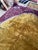 Antique 1920s Art Deco Chinese Rug, Gold Oval Medallion, Near-Mint, 8'1" X 10'2" (247cm X 311cm) For Sale - Image 4 of 10