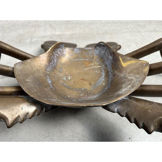 Gold Vintage Krab Model in Solid Brass, 1960s For Sale - Image 8 of 11