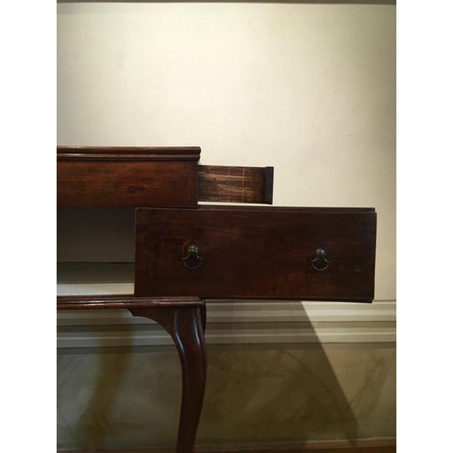 18th Century Louis Xv Walnut Side Table Gueridon with Drawings, Italy, 1750 For Sale - Image 6 of 18