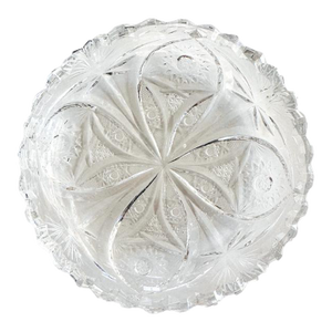 19th Century Crystal Dish